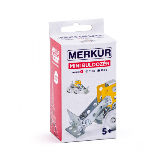 MERKUR - Stavebnice Mini 56 - buldozér
