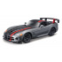 Bburago - Auta HOBBY, Dodge Viper SRT 10 ACR, šedá metalíza-matná černá, 1:24