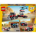 LEGO Creator 31146 Nákladné auto s plošinou a vrtuľník