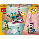LEGO Creator 3-in-1 31169 Schreibmaschine mit Blumen