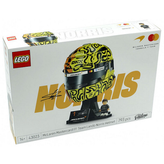 LEGO Editions 43023 Prilba Lando Norris z tímu McLaren Mastercard F1®