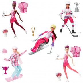 Mattel Barbie WINTER SPORTS ASST DOLL