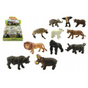 Teddies Zvířátko  ZOO plast 6cm asst 12druhů