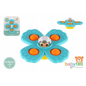babyted Točáček vrtulka babyted 11x5cm na kartě babyted Točáček vrtulka babyted 11x5cm na kartě