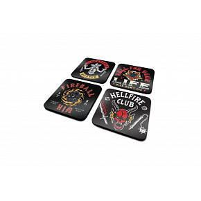 Sada podtácků Stranger Things 4 v krabičce 10,5x10,5cm