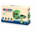 Stavebnice Monti System MS 53.2 Actros L (zelený) 1:48 v krabici 22x15x6cm