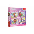 Trefl Puzzle 4-in-1 Gabbys Abenteuer/Gabby´s Dollhouse 28,5x20,5cm in der Schachtel 28x28x6cm