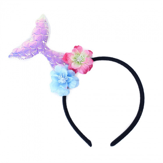 Rappa Meerjungfrau Stirnband lila