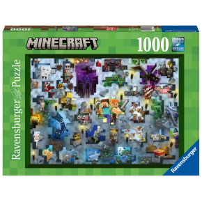 Ravensburger Puzzle Ravensburger Challenge: Minecraft 1000 elementów