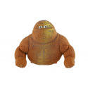 Teddies Gorila antistresová naťahovacia plnená pieskom 400 g silikón 12cm 4 farby 8ks v boxe