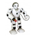 Teddies Roboter RC FOBOS aus Kunststoff, interaktiv, gehend, 40 cm, spricht Tschechisch, batteriebetrieben mit USB, in Schachtel 31x45x13 cm