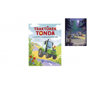 Albatros Buch Traktor Tonda auf Abenteuerreise 21,5x27,5cm CZ Text