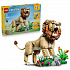 LEGO Creator 3v1 31386 Divoké zvieratá: Majestátny lev
