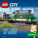 LEGO City 60198 Nákladní vlak