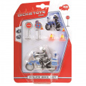 Dickie SOS Dickie Policejní motocykl 10 cm s příslušenstvím