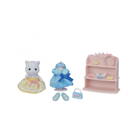 Sylvanian Families 5645 Šaty a ozdoby pro princezny s kotětem