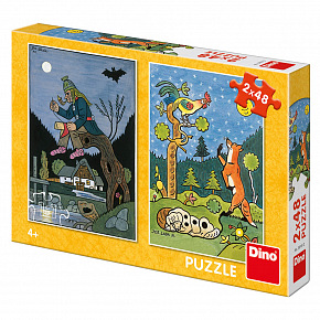 Dino JOSEF LADA: POHÁDKY 2x48 Puzzle