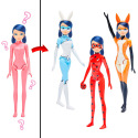 ORBICO Miraculous: Ladybug und Cat Noir, verwandelbare Marinette, Puppe