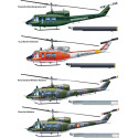 Italeri Model Kit vrtulník 2692 - AB 212 /UH 1N (1:48)