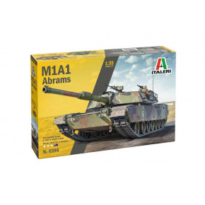 Italeri Model Kit tank 6596 - M1A1/A2 Abrams (1:35)
