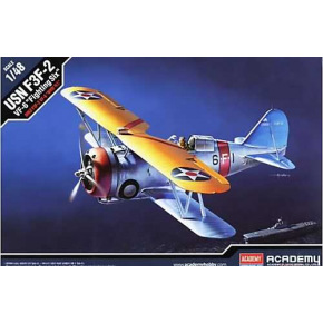 Academy Model Kit samolot 12326 - USN F3F-2 VF-6 "FIGHTING SIX" (1:48)