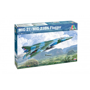 Italeri Model Kit letadlo 2817 - MiG-27 Flogger D (1:48)