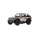 Teddies Auto Kinsmart Jeep Wrangler Camo Edition kov/plast 13cm 3 barvy na zpětné natažení