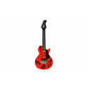 Teddies E-Gitarre ROCK STAR aus Kunststoff 58cm mit Sound und Licht, batteriebetrieben, in Schachtel 24x62x5,5cm