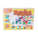 Mozaika klobouček 2,5cm hladká plast 127ks v krabici 34x24x4cm