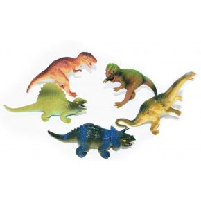 Rappa Dinozaury większe 5 sztuk w torbie