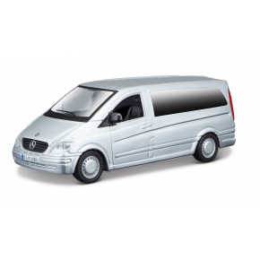 Bburago - Auta HOBBY, Mercedes-Benz VITO, stříbrná, 1:32
