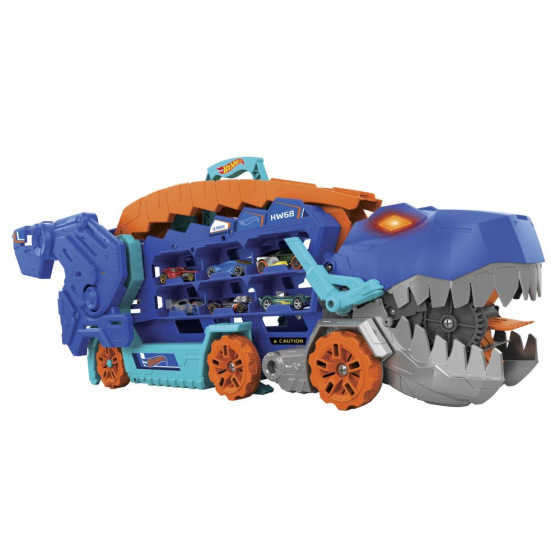 Mattel Hot Wheels CITY T-REX TRUCK MIT LICHTERN UND GERÄUSCHEN