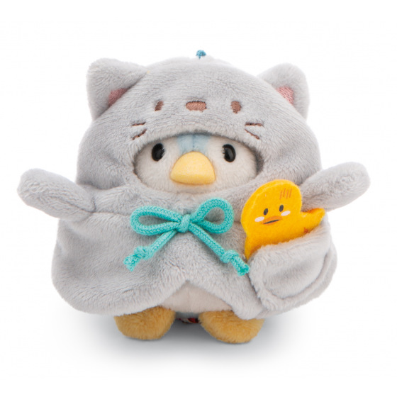 NICI Mymochi Tučňák Waddle v kostýmu kočičky - dárkové balení