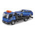 Bburago – STREET FIRE, Odtahové vozidlo Flatbed Tow Truck + Audi A6 Avant, 1:43