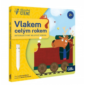 Albi Kouzelné čtení Minikniha - Vlakem celým rokem