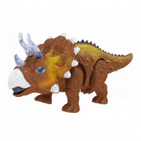 Rappa Dinosaurus chodiaci so zvukom a svetlom - Triceratops