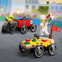 LEGO City 60458 Rennpaket: Pizzalieferung vs. Feuerwehrfahrzeug