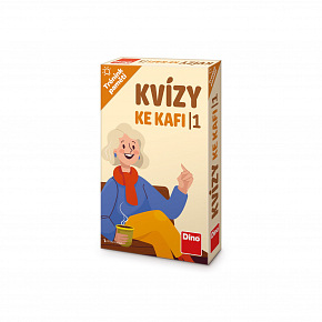 Dino TRÉNINK PAMĚTI: KVÍZY KE KAFI 1 Naučná hra
