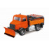 Bburago ORBICO Bburago 1:43 servisné vozidlá Road Security with Snow Plough and Signal Board