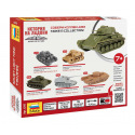 Zvezda Wargames (WWII) Panzer 6295 - T-80 (WWII) (1:100)