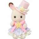 Sylvanian Families 5819 Letadlo, vláček a baby figurky v zábavném parku