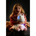 Teddies Snílek jednorožec s křídly plyš 38cm na baterie se světlem se zvukem v sáčku