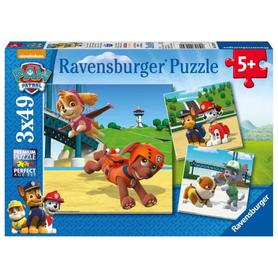 Ravensburger Paw Patrol: Hundeteam 3x49 Teile