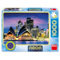 Dino OPERA V SYDNEY 1000 neon Puzzle