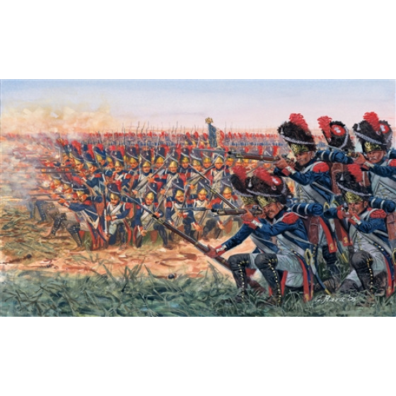 Italeri Model Kit figurky 6072 - NAPOLEONIC WARS: FRENCH GRENADIERS (1:72)