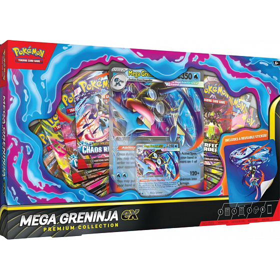 Pokémon Company Pokémon TCG: Mega Greninja ex Premium Collection
