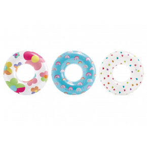 Intex Kruh nafukovací prům. 81cm 3 druhy v sáčku 8 let Intex Kruh nafukovací prům. 81cm 3 druhy v sáčku 8 let
