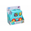 Wiky Vkládačka autobus 16cm na volný chod v krabici 18x20x11cm