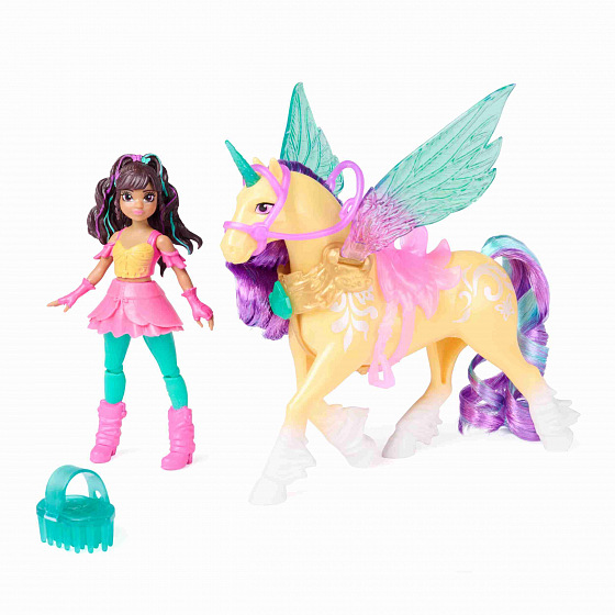 Spin Master UNICORN ACADEMY ČAROVNÉ KRÍDLA LEAF & AVA 11CM