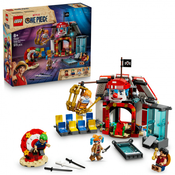 LEGO ONE PIECE 75637 Clown Buggy und sein Zirkuszelt